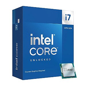 Processador Intel Core i7 14700KF, 5.60GHz Max Turbo, 20-Core, 28-Threads, LGA1700