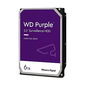 HD 3,5" WesternDigital PURPLE, 6TB, SATA III, 256MB Cache