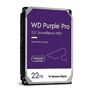 HD 3,5" WesternDigital PURPLE Pro, 22TB, SATA III, 512MB Cache