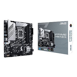 Placa Mãe ASUS Prime Z790M-PLUS D4, DDR4, microATX, LGA1700