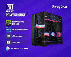 PC Gamer TERTZ Powerhouse, RTX 4090 24GB, Intel Core i9-14900KF, 4TB, 128GB DDR5, Water Cooler 360mm, Chipset Z790