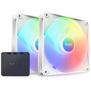 Cooler Fan NZXT F140RGB Core 2in1, 2x140mm - Branco