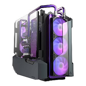 Gabinete Antec Supreme Series Cannon, Preto, Open-frame, Vidro lateral