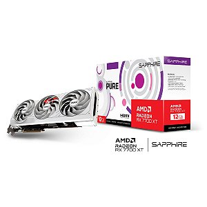 Placa de vídeo Sapphire Pure RADEON RX 7700 XT - 12GB, GDDR6, 192bits