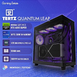 PC Gamer TERTZ Quantum Leap, RTX 4080 SUPER, Intel Core i9-14900KF, 4TB SSD, 128GB DDR5, Water Cooler 360mm, Chipset Z790