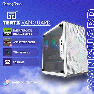 PC Gamer TERTZ Vanguard, RTX 4070 SUPER, AMD Ryzen 5 5600G, 1TB SSD, 32GB DDR4, Chipset B550