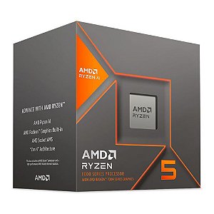 Processador AMD Ryzen 5 8600G, 5.00GHz Max Turbo, 6-Core, 12-Threads, AM5