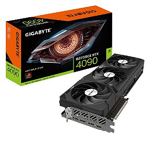 Placa de vídeo GIGABYTE NVIDIA RTX 4090 - 24GB, GDDR6X, 384bits, WINDFORCE V2 OC