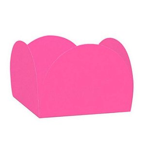 Forminhas para Doces 4 Pétalas - Rosa Escuro - 50 unidades - Nc Toys - Kafe Embalagens