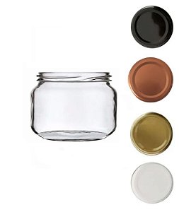 Pote de Vidro Patê 100ml - 01 unidade - Kafe Embalagens