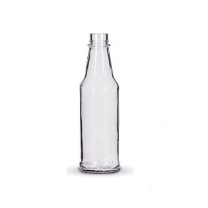 Garrafa de Vidro Pimenta 150ml - 01 unidade - Kafe Embalagens