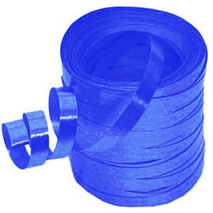 Fitilho Azul Escuro 5mm - 50 metros - EmFesta - Kafe Embalagens