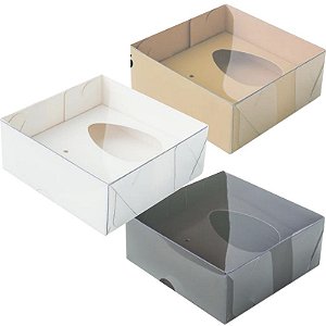 Caixa para Ovo de Colher 50g - 05 unidades - ASSK - Kafe Embalagens