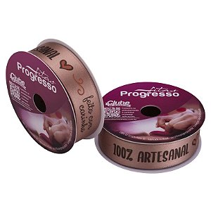Fita de Cetim Linha Artesanal - Cor 260 - 22mm - 10 metros - Progresso