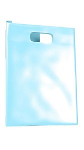 Sacola Boca de Palhaço Sorriso - 30x40 - Azul Tifanni - 25 Unidades