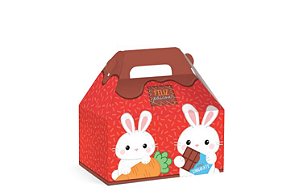 Caixa Maleta Kids Páscoa Floquinho com 10 Un.