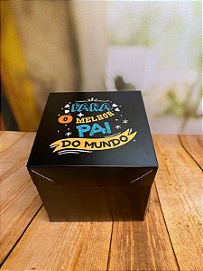 Caixa Dia dos Pais 12x12x12cm C3165  1 Unidade