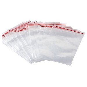 Saco Zip 30x40cm Transparente 100 unidades - Kafe Embalagens
