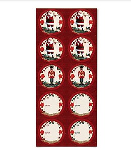 Etiqueta Adesivo Natal Classic 30Und