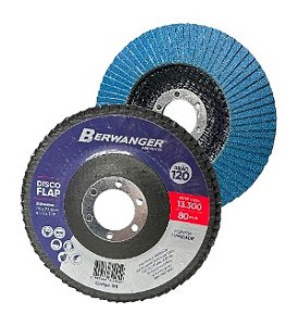 Disco Flap 115x22mm Grão 120 Berwanger