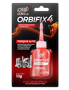 Trava Prisioneiro e Parafuso Torque Alto 10g Orbifix4 Orbiquímica