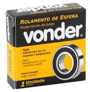 Rolamento Rígido de Esfera 6200-2rs - Vonder