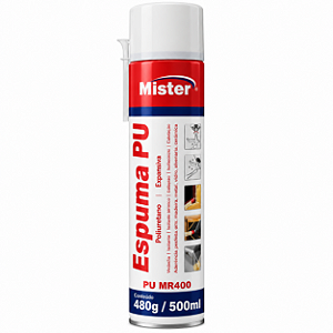 Espuma Expansiva Pu Mister Mr400 500ml 480g Poliuretano