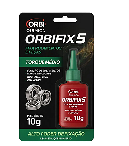 Fixa Rolamento Verde Torque Médio 10g Orbfix5 Orbiquímica