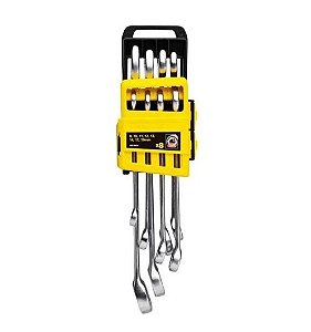 Jogo de Chave Combinadas 6 a 22mm - Stmt81560-la - Stanley