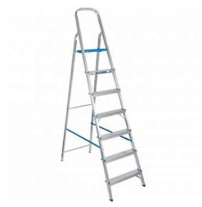 Escada Alumínio em 7 Degraus - 8085000070 - Alumasa