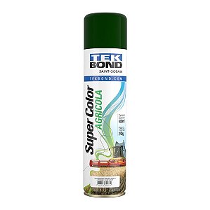 Tinta Spray Super Color Agrícola Verde 400ml - 6278081400 - Tekbond