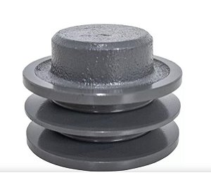 Polia Ferro Fundido 120mm com 2 Canais Perfil B - Mademil