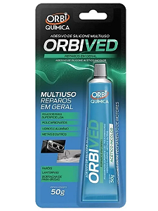 Silicone Reparo Geral Incolor 50g Orbived Orbi Química