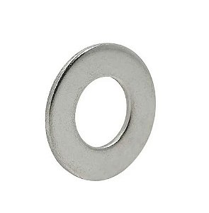 Arruela Lisa 5/16 Pol. Inox 18.8/304 - 100 Unidades