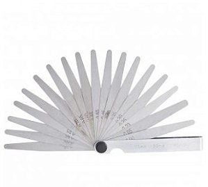 Calibre de Folga 0,05 a 1mm com 20 Lâminas - 3595100020 - Vonder