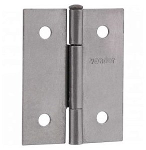 Dobradiça para Porta 1.1/2 Pol. em Ferro Polido - 3268112000 - Vonder