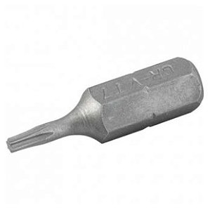 Jogo de Bits Ponteiras Hexalobular com Encaixe 1/4 Pol. T7 X 25mm - 3538007025 - Vonder