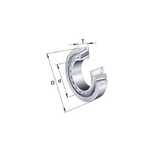 Rolamento Radial de Rolos Cônicos - 30209 J42a4 - Fag