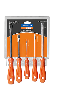 Jogo de Chaves Phillips Twister 5 Peças Tramontina Pro