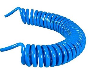 Mangueira Espiral Pu 8x5.5mm 7.5m Azul - Pro-1086t - Pdr