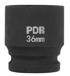 Soquete Curto de Impacto 3/4 Pol. 36mm 56mm - Pro-3436cm - Pdr