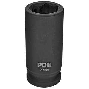 Soquete Longo de Impacto 3/4 Pol. 27mm 90mm - Pro-3427lm - Pdr