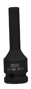 Soquete Multidentado 1/2 Pol. M12 78mm - Pro-12m12 - Pdr