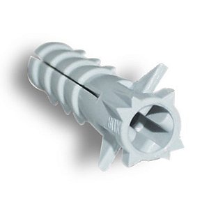 Bucha de Fixação em Nylon 12mm - 100 Unidades