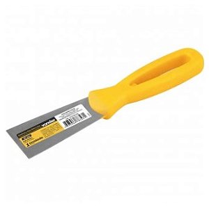 Espátula Aço Inox Lisa 40mm Cabo Plástico - 3592004004 - Vonder