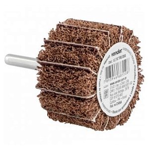 Roda com Haste para Remoção e Acabamento 50x30mm Grão 100 - 1270100050 - Vonder