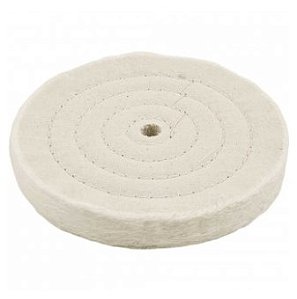 Roda de Pano para Polimento 6x5/8 Pol. Furo 1/2 Pol. - 3599066000 - Vonder