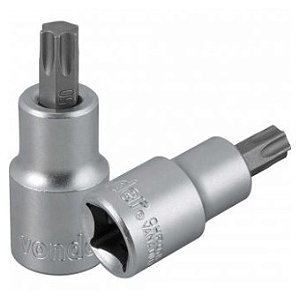 Soquete Hexalobular Macho T-50 Encaixe 1/2 Pol. - 3039012050 - Vonder