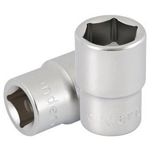 Soquete Sextavado com Encaixe de 1/2 Pol. 14mm - 3039100014 - Vonder