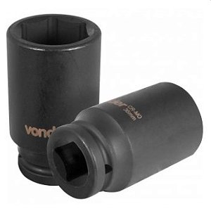 Soquete Sextavado Longo de Impacto 36mm Encaixe de 3/4 Pol. - 3061034036 - Vonder